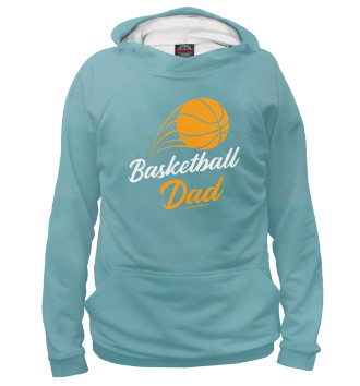 Худи для девочек Mens Fathers Day Basketball