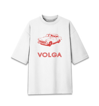 Мужская Хлопковая футболка оверсайз VOLGA