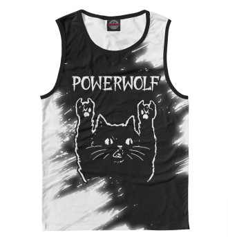 Майка для мальчиков Powerwolf + Рок Кот
