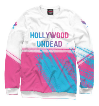 Мужской Свитшот Hollywood Undead Neon Gradient