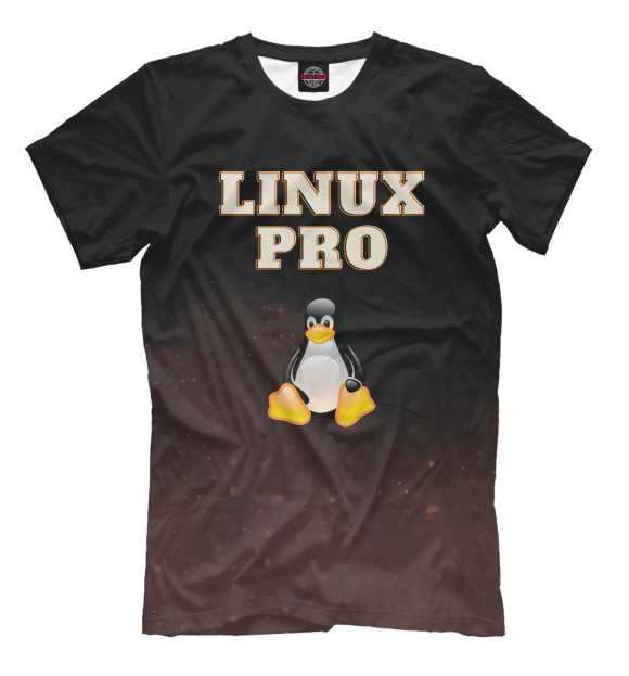 Футболка Linux Pro для мальчиков 
