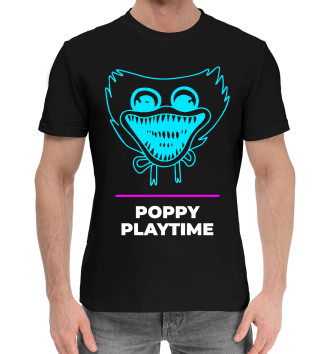 Мужская Хлопковая футболка Poppy Playtime Gaming Neon