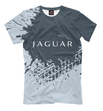 Мужская Футболка Jaguar / Ягуар