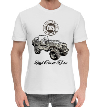 Хлопковая футболка Land Cruiser FJ40 4X4
