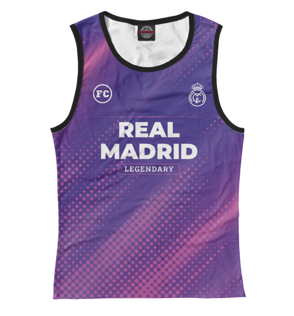 Майка Real Madrid Sport Grunge для девочек 