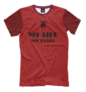 Футболка MY LIFE-MY RULES