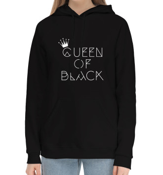 Хлопковый худи Queen of black