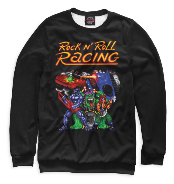 Свитшот Rock n’ Roll Racing для девочек 
