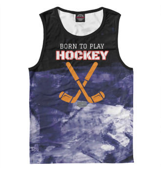 Майка для мальчиков Born To Play Hockey