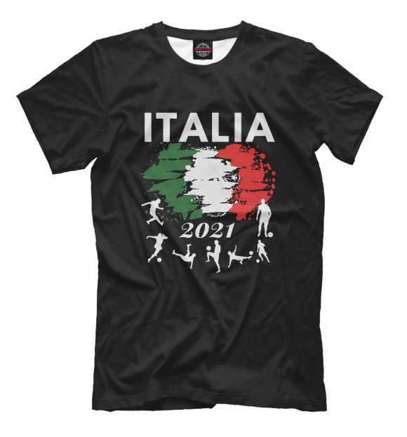 Футболка Italia 2021 для мальчиков 