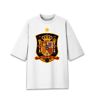 Хлопковая футболка оверсайз Сборная Испании
