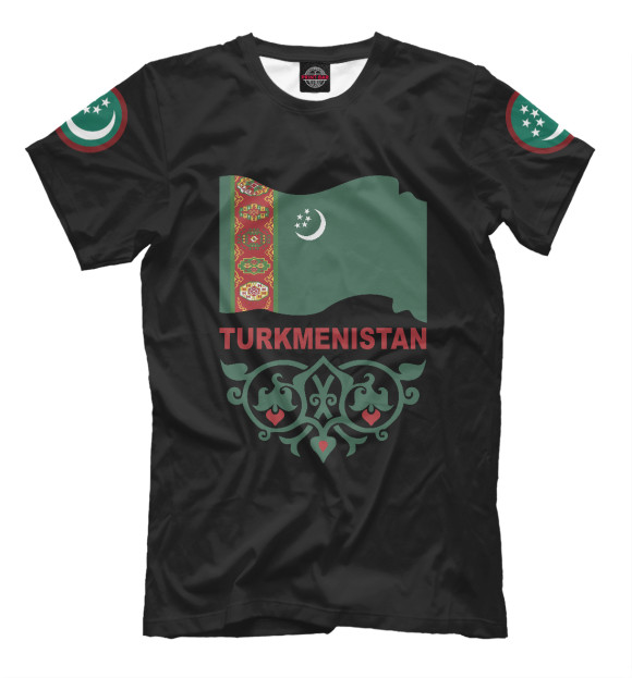 Футболка Туркмения для мальчиков 