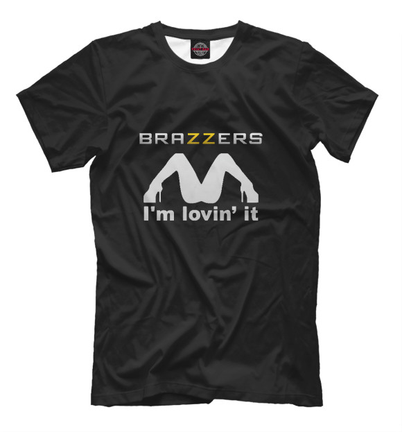 Футболка Brazzers i'm lovin' it для мальчиков 