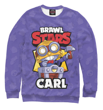 Свитшот для девочек Brawl stars Carl