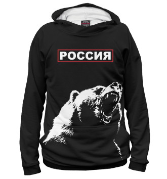 Худи для девочек Русский медведь и герб
