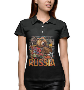Поло RUSSIA (Русский Медведь)