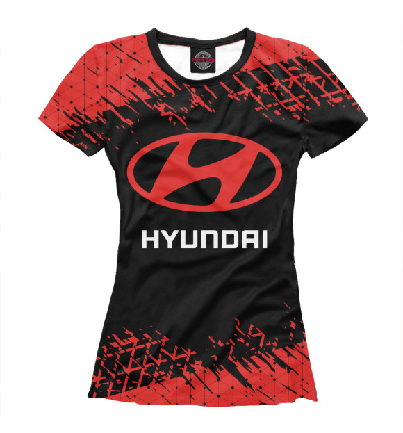 Футболка Hyundai / Хендай для девочек 