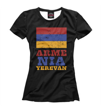 Футболка для девочек Ереван - Армения