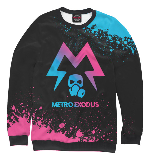 Свитшот Metro Exodus Neon Gradient для девочек 