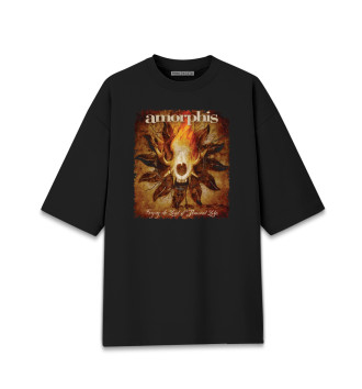 Женская Хлопковая футболка оверсайз Amorphis
