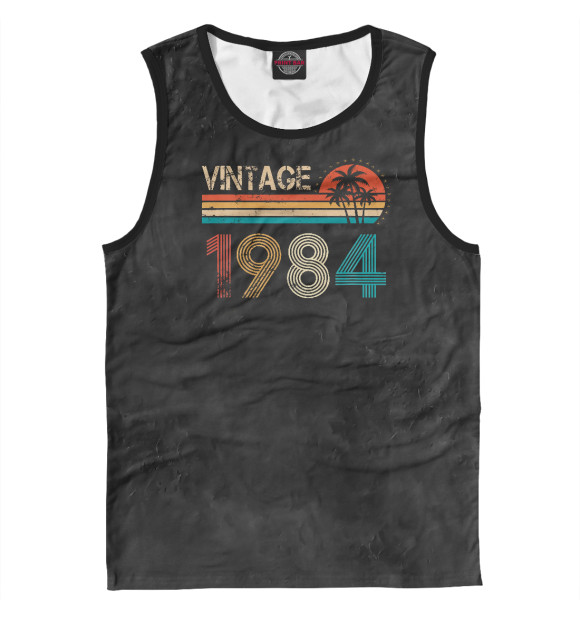 Майка Vintage 1984 для мальчиков 