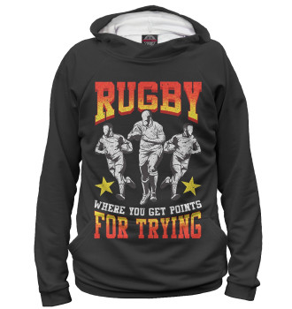 Худи для девочек Rugby For Trying