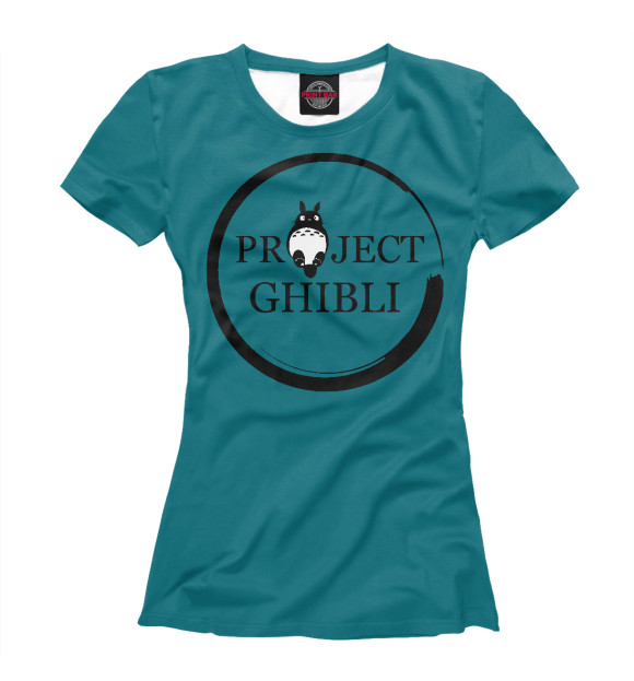 Футболка Project Ghibli для девочек 