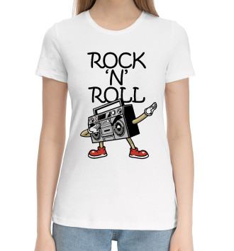 Хлопковая футболка Rock 'n' roll dab