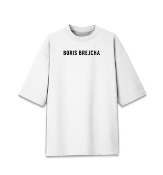 Хлопковая футболка оверсайз Boris Brejcha