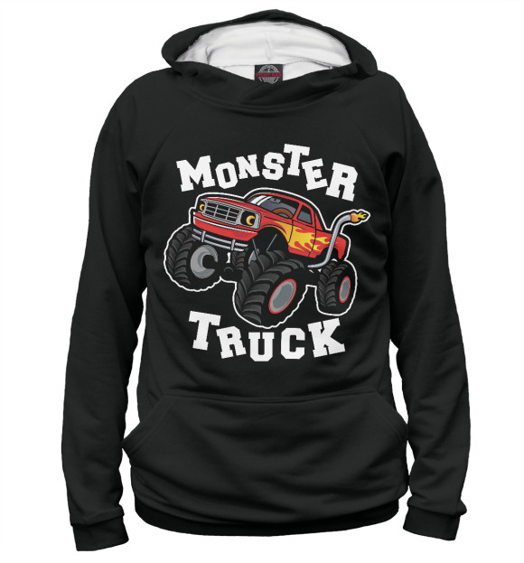 Худи Monster truck для девочек 