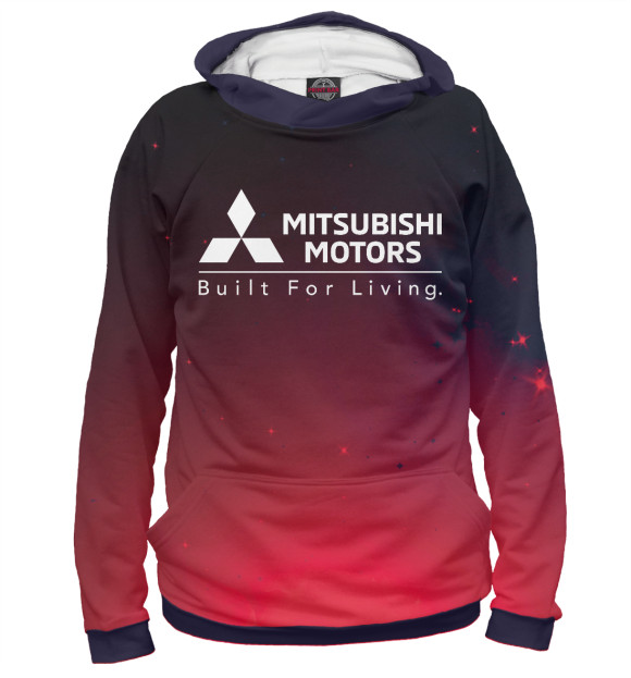 Худи Mitsubishi / Митсубиси для девочек 
