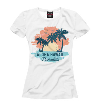 Женская Футболка Aloha Hawaii