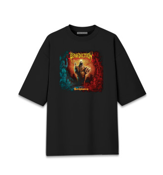Мужская Хлопковая футболка оверсайз Benediction