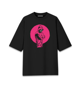 Женская Хлопковая футболка оверсайз Squid Game