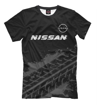 Футболка для мальчиков Nissan Speed Tires на темном