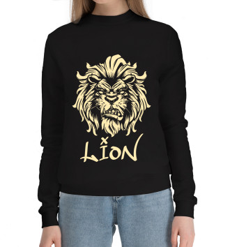 Хлопковый свитшот Lion