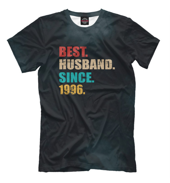 Футболка Best husband since 1996 для мальчиков 