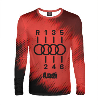 Лонгслив Audi - Коробка | Audi | Абстракция