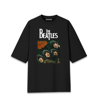 Мужская Хлопковая футболка оверсайз Rubber Soul - The Beatles