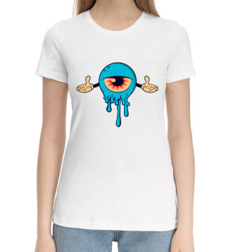 Хлопковая футболка Гипно глаз