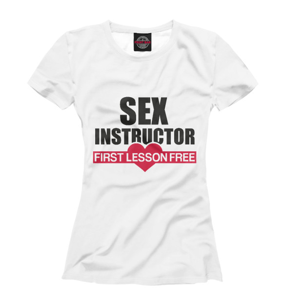Футболка Секс Инструктор для девочек 