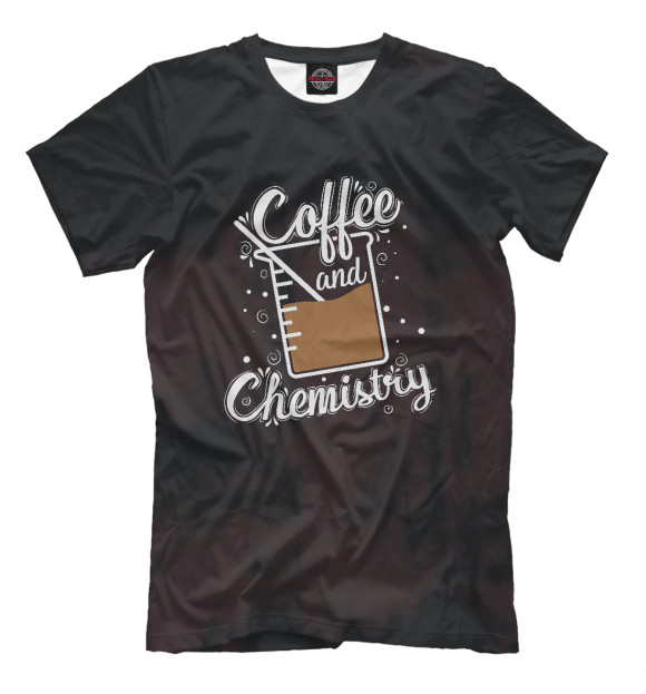 Футболка Coffee and Chemistry для мальчиков 