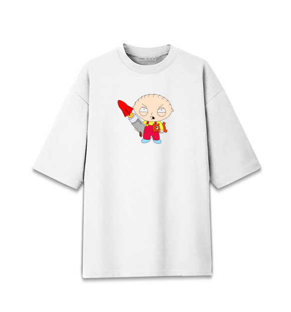 Мужская Хлопковая футболка оверсайз Family Guy