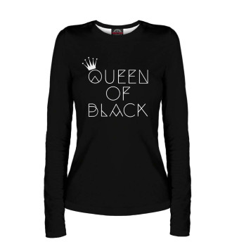 Женский Лонгслив Queen of black