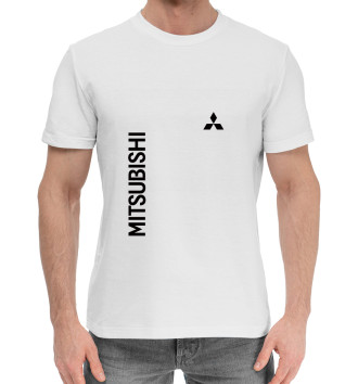 Мужская Хлопковая футболка MITSUBISHI