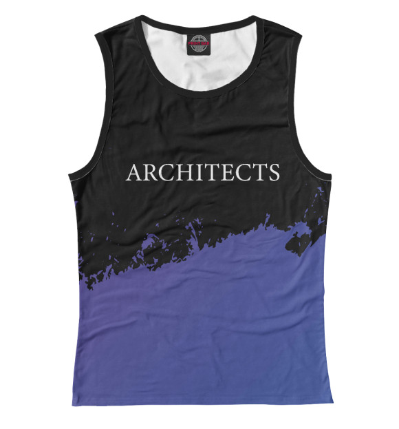 Майка Architects Purple Grunge для девочек 