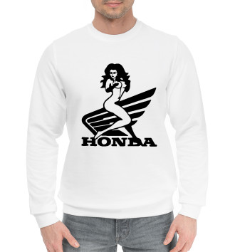Хлопковый свитшот Honda