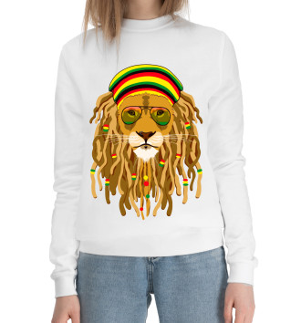 Хлопковый свитшот Ямайский лев