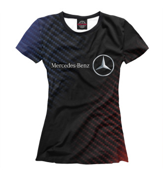 Футболка Mercedes | Карбон
