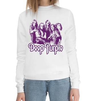 Хлопковый свитшот Deep Purple